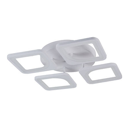 Стельова LED люстра, світлодіодний світильник Sunlight білий 1500-2-450, фото 3