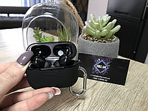 Навушники Air Pods Pro Bluetooth Black, Pop Up + Чохол у Подарунок, фото 3