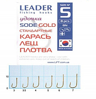 Крючки Leader Sode Gold №3