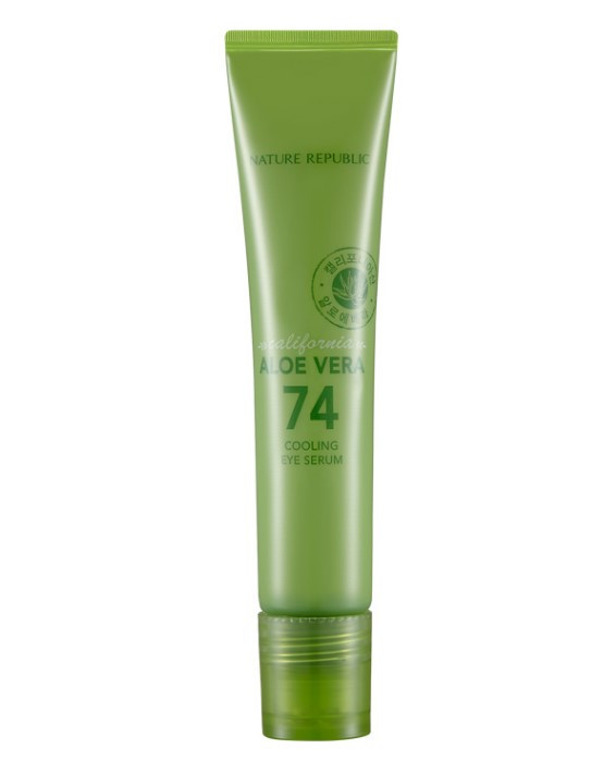 Сироватка для шкіри навколо очей Nature Republic California aloe vera 74 cooling eye serum 15 мл