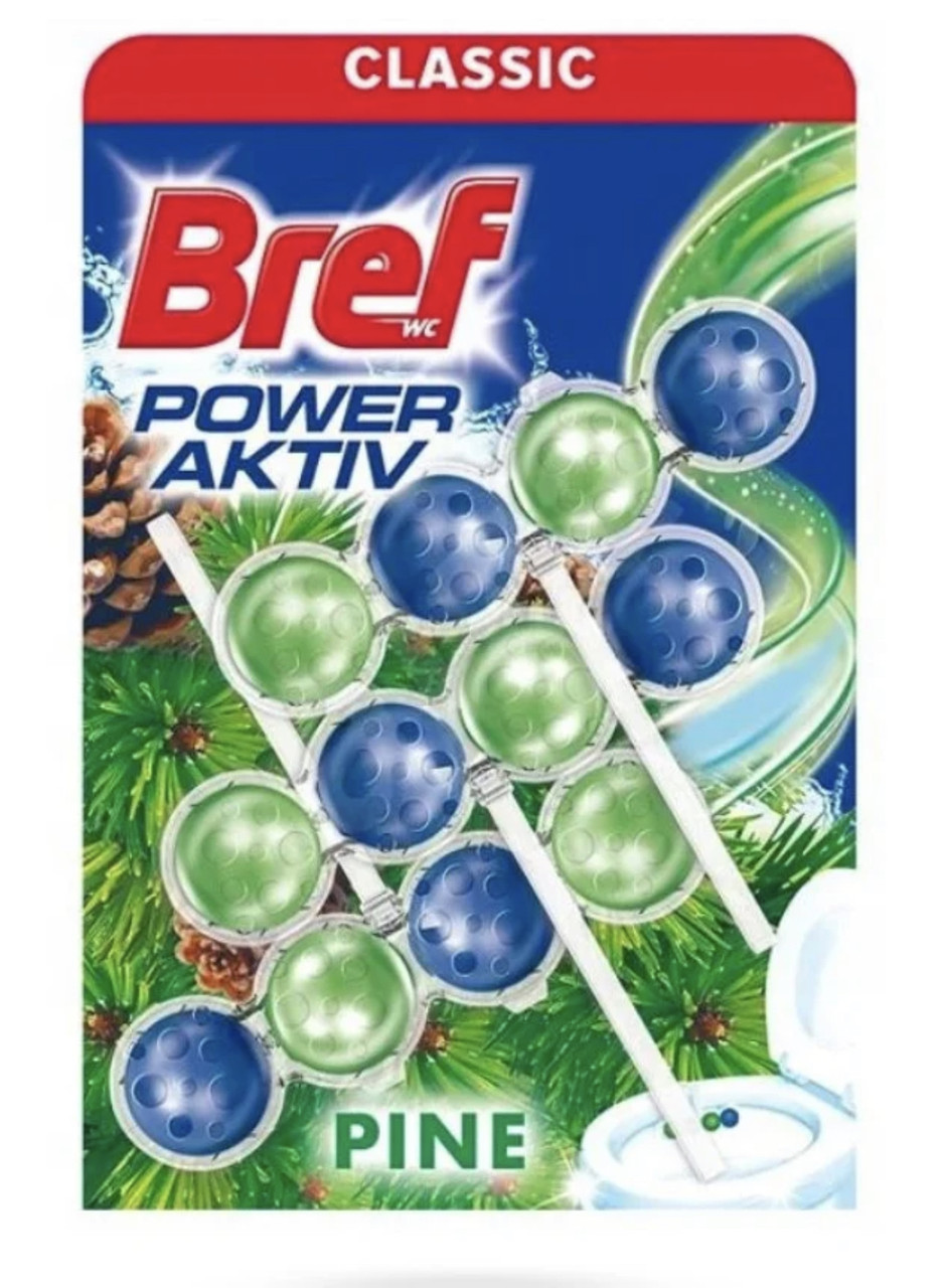 Туалетні блоки для унітазу Bref Classic Хвойна свіжість 3*50г