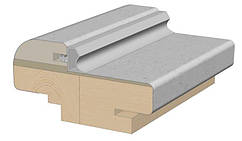 Короб компланарний комплект (2,5 шт.) полотно в одному рівні з найличником