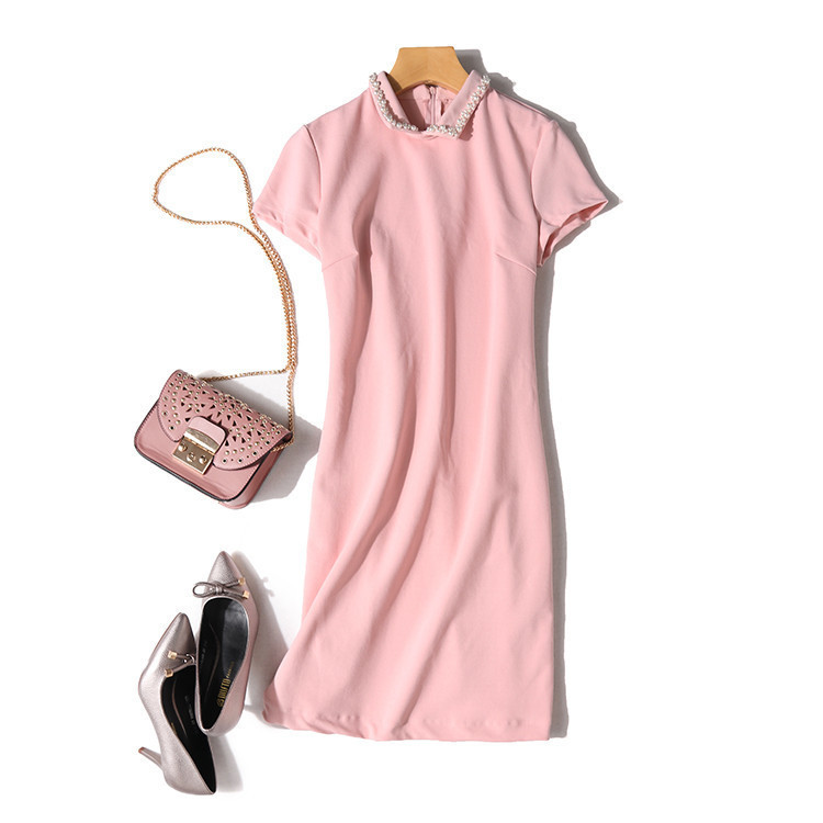 Красиві літні сукні трикотажне рожеве Розмір 46