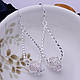 Сережки сережки кулі намистини довгі стерлінгове срібло 925 проби тіффані tiffany, фото 3