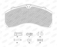 Комплект тормозных колодок BERAL BCV29246TK