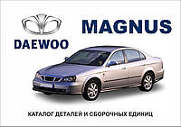 Daewoo MAGNUS. Каталог деталей и сборочных единиц.