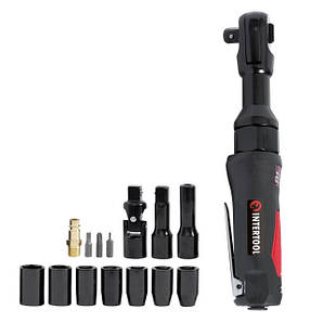 Кутовий гайковерт INTERTOOL PT-1110, 69 Нм, у кейсі + набір головок 1/2"