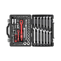 Професійний набір інструментів INTERTOOL ET-6061, 1/4" & 1/2" 61 од, фото 2