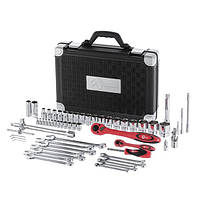 Професійний набір інструментів INTERTOOL ET-6061, 1/4" & 1/2" 61 од, фото 3