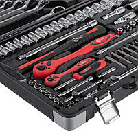 Професійний набір інструментів INTERTOOL ET-7119, 1/4" & 1/2"; 119 од, фото 4