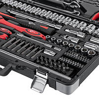 Професійний набір інструментів INTERTOOL ET-7119, 1/4" & 1/2"; 119 од, фото 5