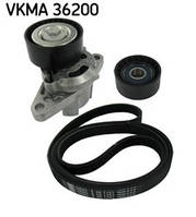 Поликлиновой ременный комплект SKF VKMA 36200