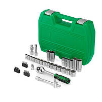 Набір інструменту INTERTOOL ET-6039SP, 39ед 3/8", фото 2