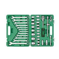 Набір інструментів INTERTOOL ET-6038SP, 38ед. 1/2", фото 2