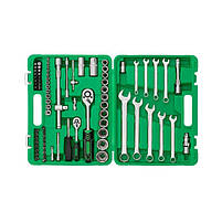 Набір інструментів INTERTOOL ET-6082SP, 1/2" і 1/4", 82 од,, фото 2