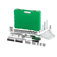 Набір інструментів INTERTOOL ET-6082SP, 1/2" і 1/4", 82 од,, фото 3