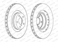 Тормозной диск FERODO DDF1175C