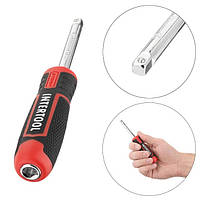 Набір інструментів INTERTOOL ET-8111, 1/2" & 1/4" 111ед., Cr-V, фото 7