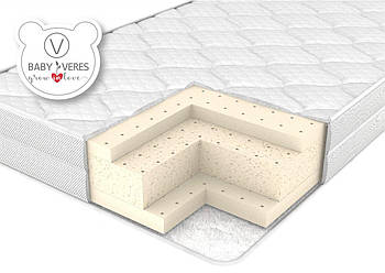 Матрац для новонароджених Baby Veres Latex Block comfort 120х60х10 см