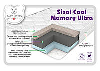 Матрац для новонароджених Baby Veres Sisal Coal Memory Ultra 120х60х10 см, фото 3