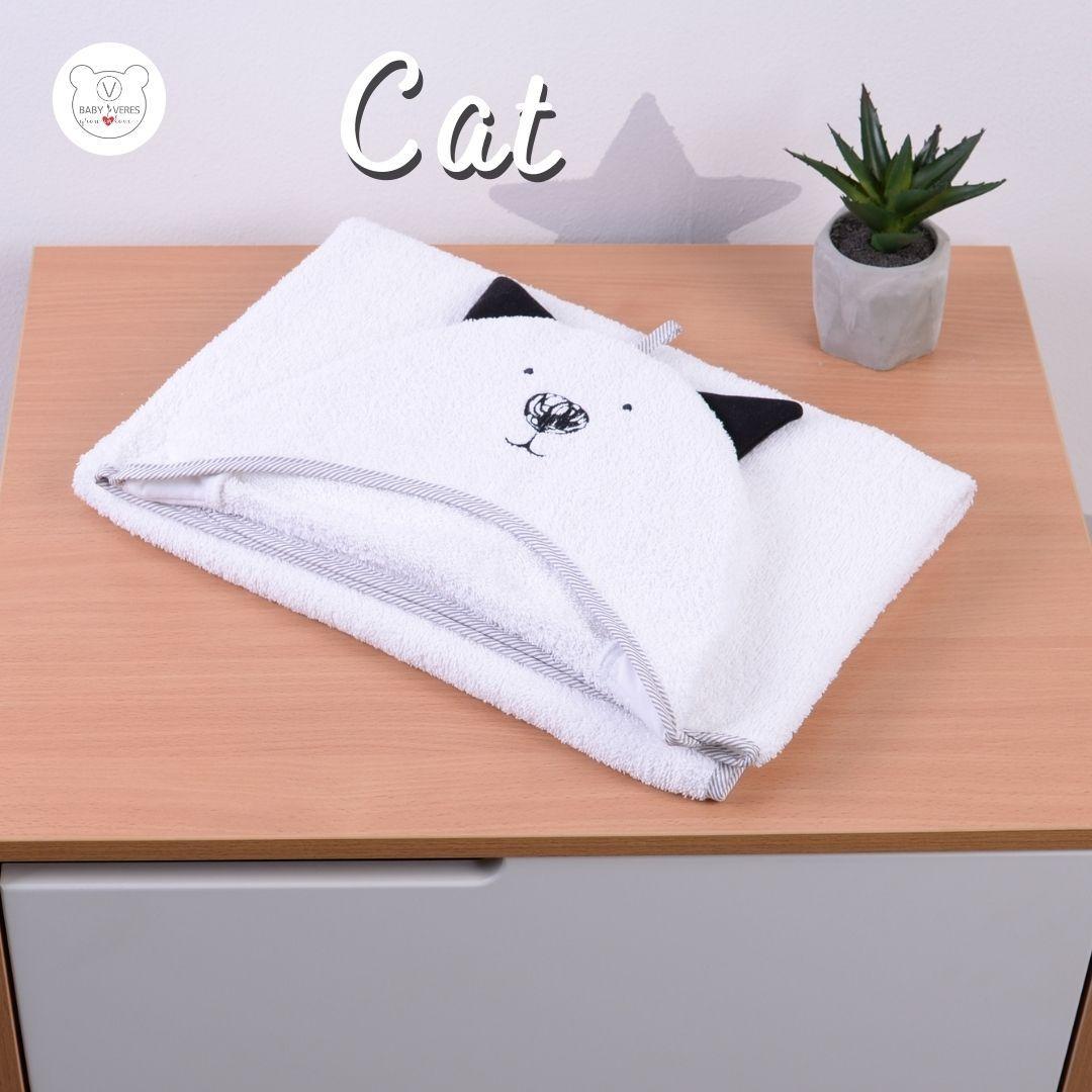 Пелюшка після купання Baby Veres Cat 80х120 см