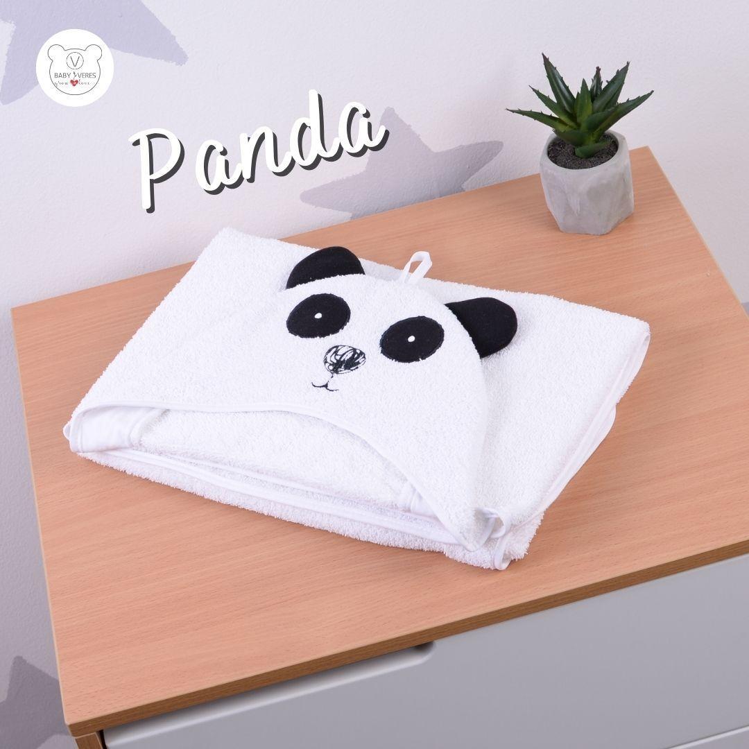 Пелюшка після купання Baby Veres Panda 80х120 см