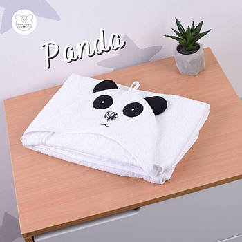 Пелюшка після купання Baby Veres Panda 80х120 см