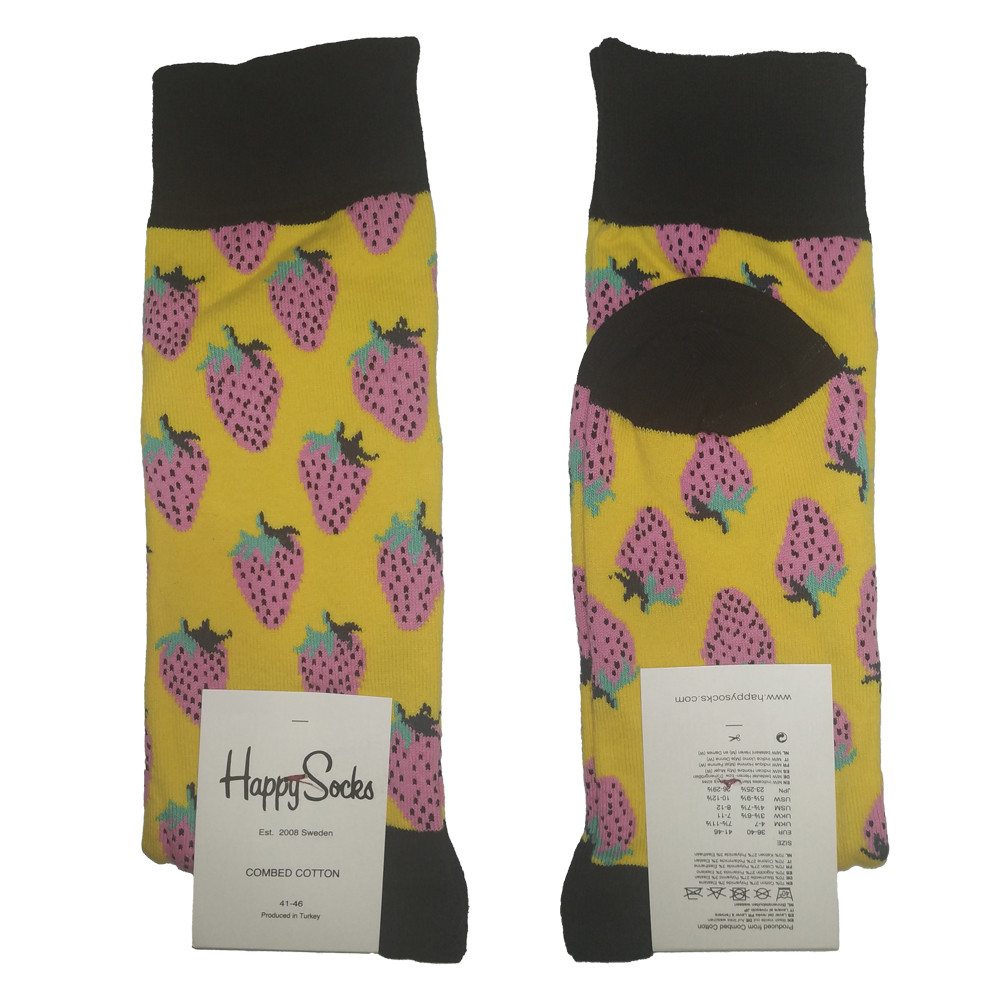 Шкарпетки демісезонні стрейчеві унісекс Happy Socks