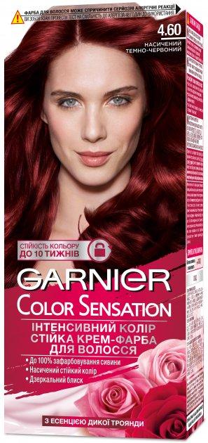 Фарба для волосся Garnier Color Sensation 4.60 Насичений темно-червоний