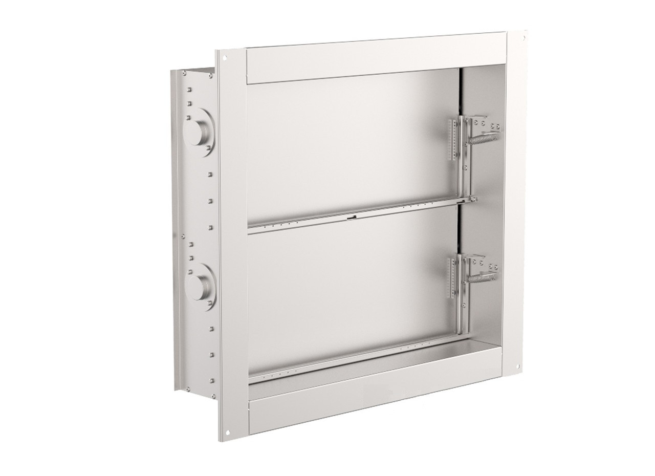 Клапан протипожежний надлишкового тиску OKS-650x650-2*f-N-0-0, фото 1