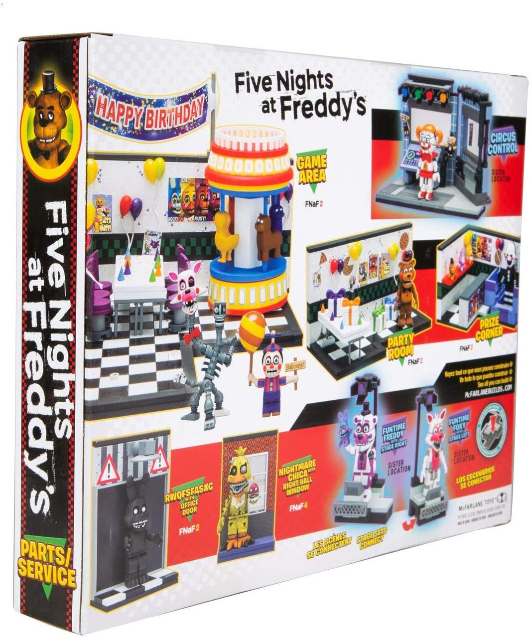 McFarlane Five Nights at freddy s Parts Service