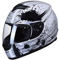 Шлем интегральный бело-серый, размер XXL, TN0700B-B3, AWINA, AJ0777
