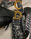 жіноча сумка Christian Dior Saddle Діор Сідло, фото 6