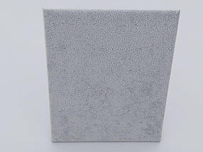 Підставка-вітрина для сережок на 30 пар сірого кольору (велюрова), фото 3