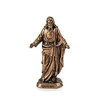 Миниатюрная статуэтка Veronese "Любовь Иисуса" 8х5 см 77723AP полистоун покрытый бронзой