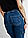 Жіночі джинси МОМ, джогери з кишенями, з ланцюжком M. Sara (Lee). Звужені джинсові штани вільного крою., фото 6