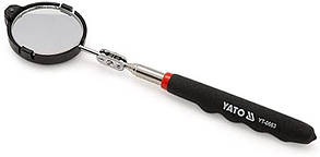 Дзеркало інспекційне кругле телескопічне 54 мм Yato YT-0663