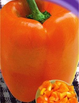Насіння перцю Біг Мама помаранчевий