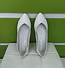STTOPA Розміри 41-44. Балетки великих розмірів із натуральної шкіри. 166-4144 Білі, фото 7
