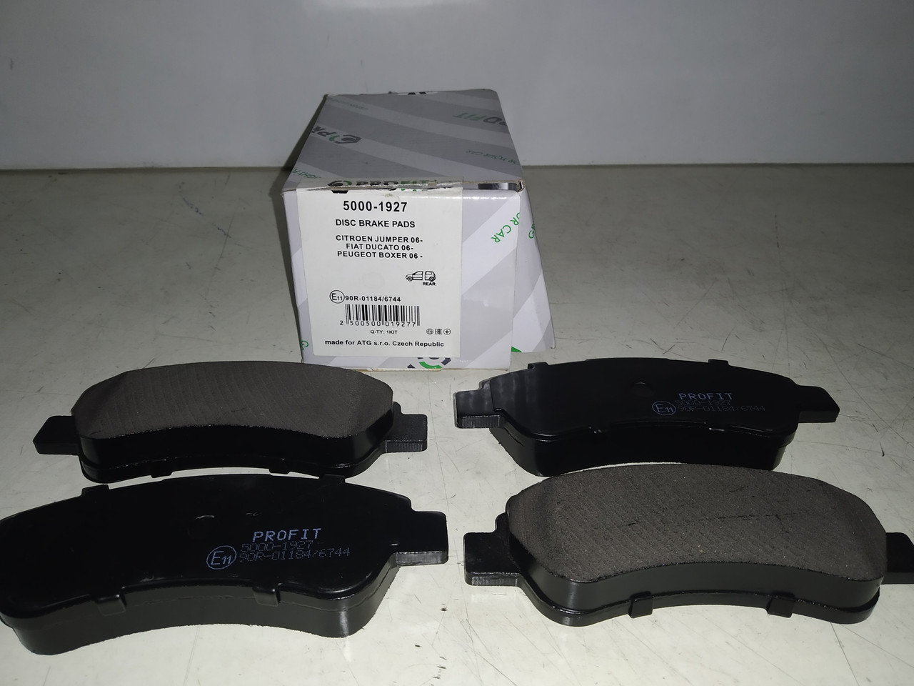 PROFIT Колодки гальмівні задні CITROEN JUMPER 06- FIAT DUCATO 06- PEUGEOT BOXER 06 —, фото 1