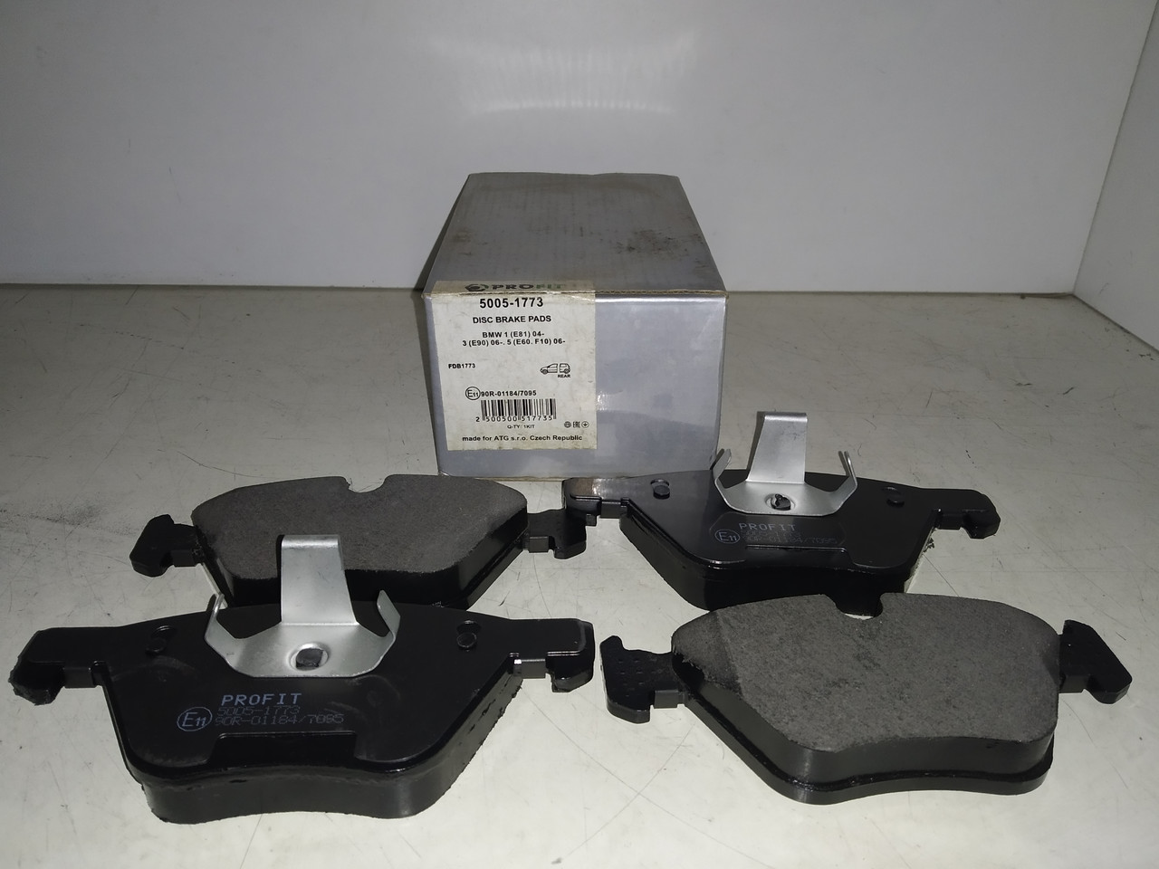 PROFIT Колодки гальмівні передні BMW 1 (E81) 04-. 3 (E90) 06-. 5 (E60. F10) 06-, фото 1
