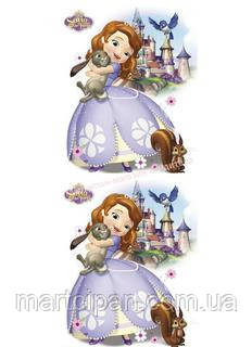Принцесса София 20 Вафельная картинка , фото 1