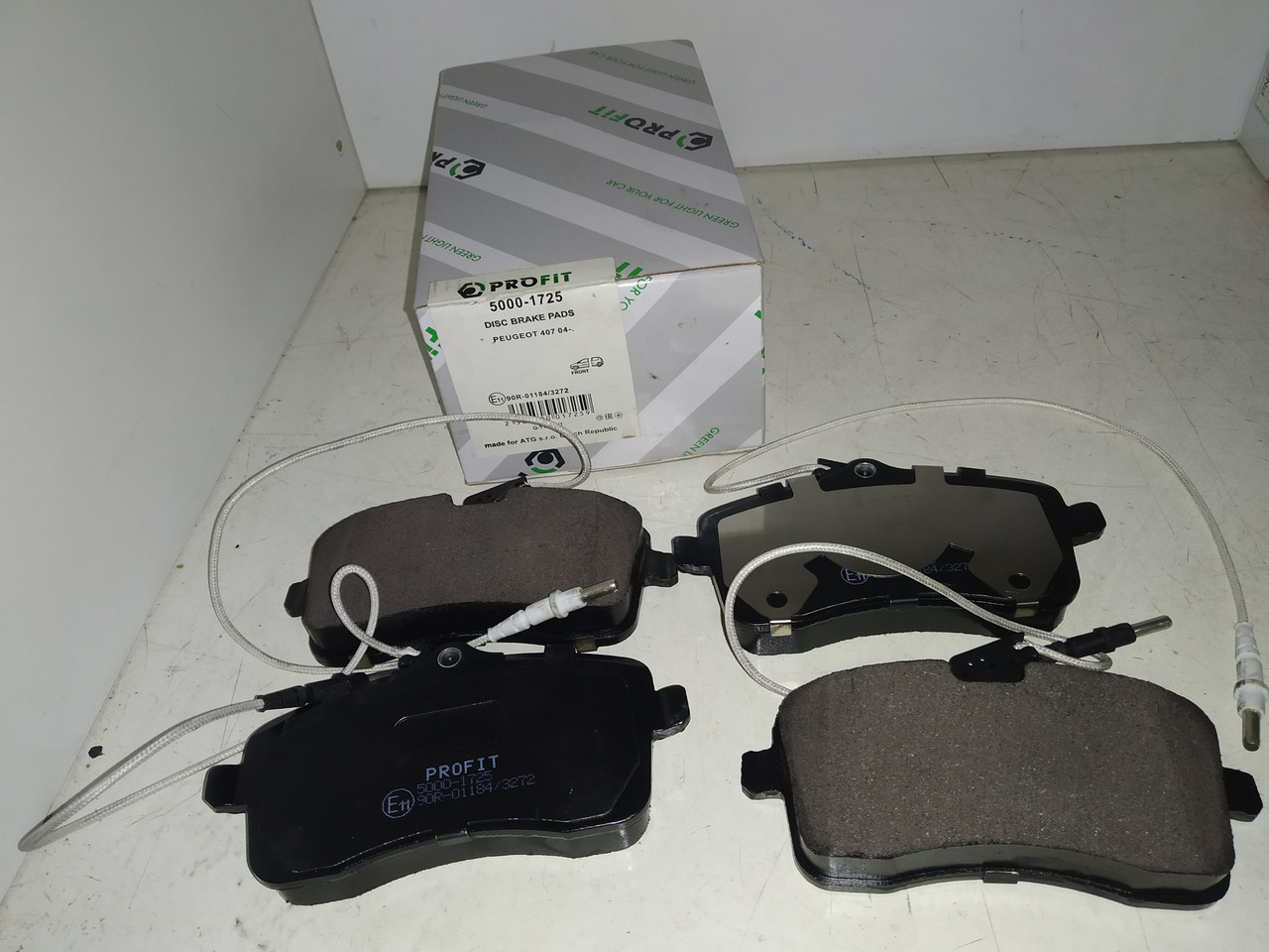 PROFIT Колодки гальмівні передні PEUGEOT 407/407 SW 05.2004-, фото 1