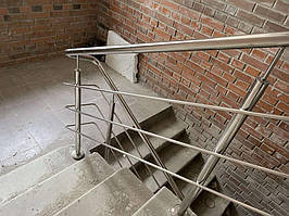  Перила для лестницы из нержавейки. У нас вы сможете заказать перила для лестницы. г. Сумы Детский Сад , ул. Интернационалистов 5 2