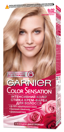 Фарба для волосся Garnier Color Sensation 9.02 Сяючий Опал