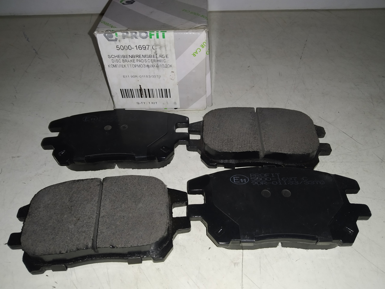 PROFIT Колодки гальмівні передні LEXUS RX350 2003-