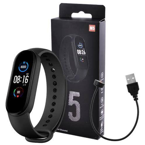 Фітнес Браслет Smart Band M5, фітнес трекер, пульс, тиск, калорії, сповіщення, вібро