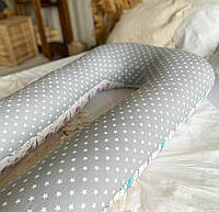 Подушка для беременных с наволочкой 150см (рекомендуемый рост до 170см) , холофайбер