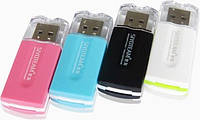 Картридер внешний Siyoteam SY-596 (SD/MMC/SDHC/MiniSD/T-Flash/MicroSD/M2/Sony Memory Stick)