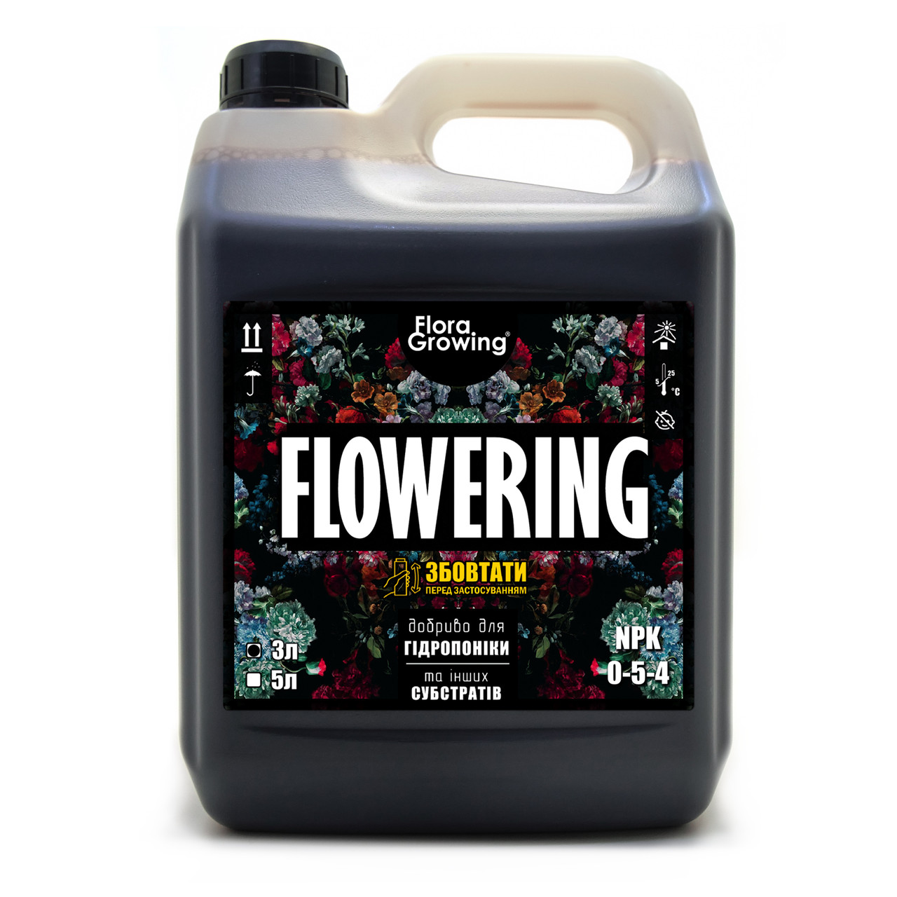 3 л Flowering — Стимулятор цвітіння для гідропоніки і грунту від FloraGrowing